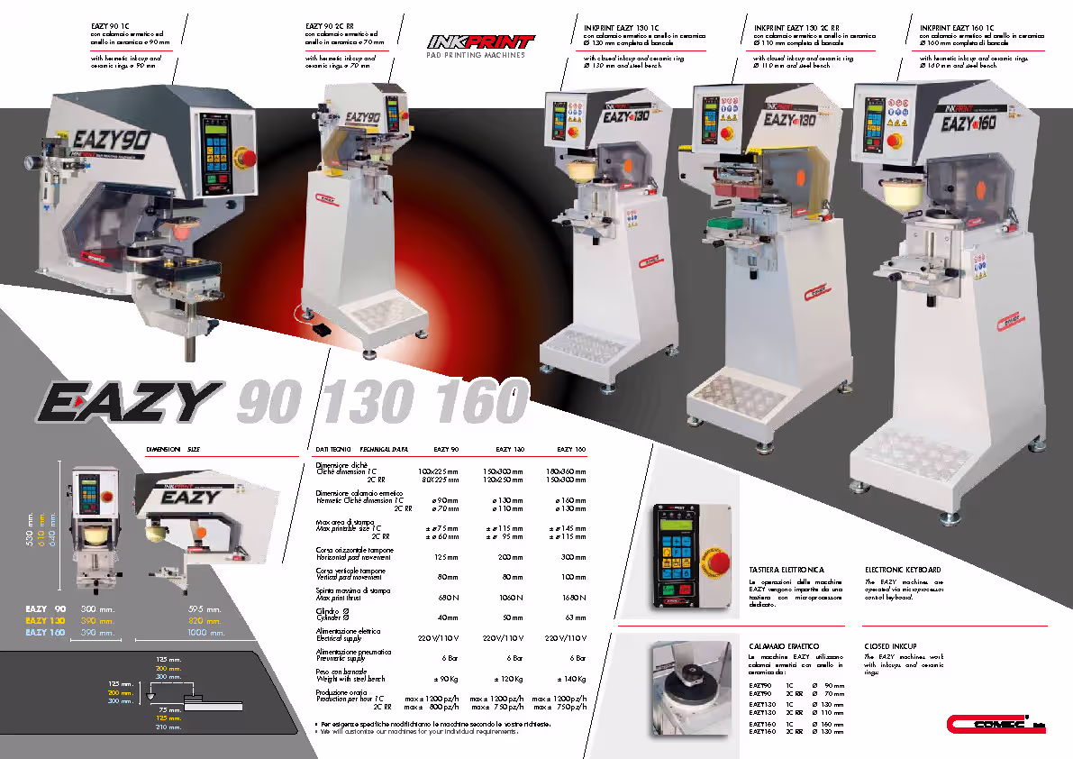 EAZY series 90 130 160