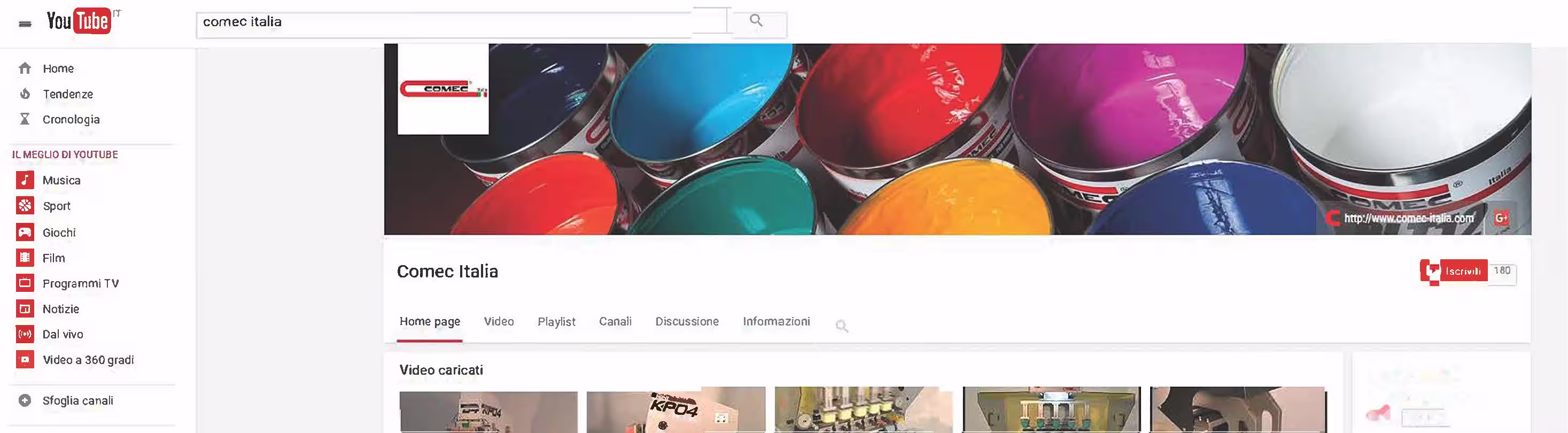 Highlight: Comec Italia is social!