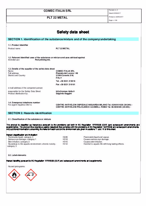 PLT 22 METAL 1