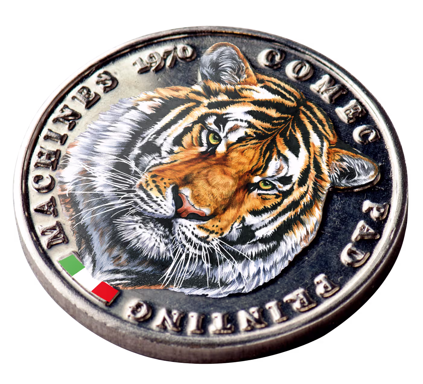 The machine of the month, January, coins