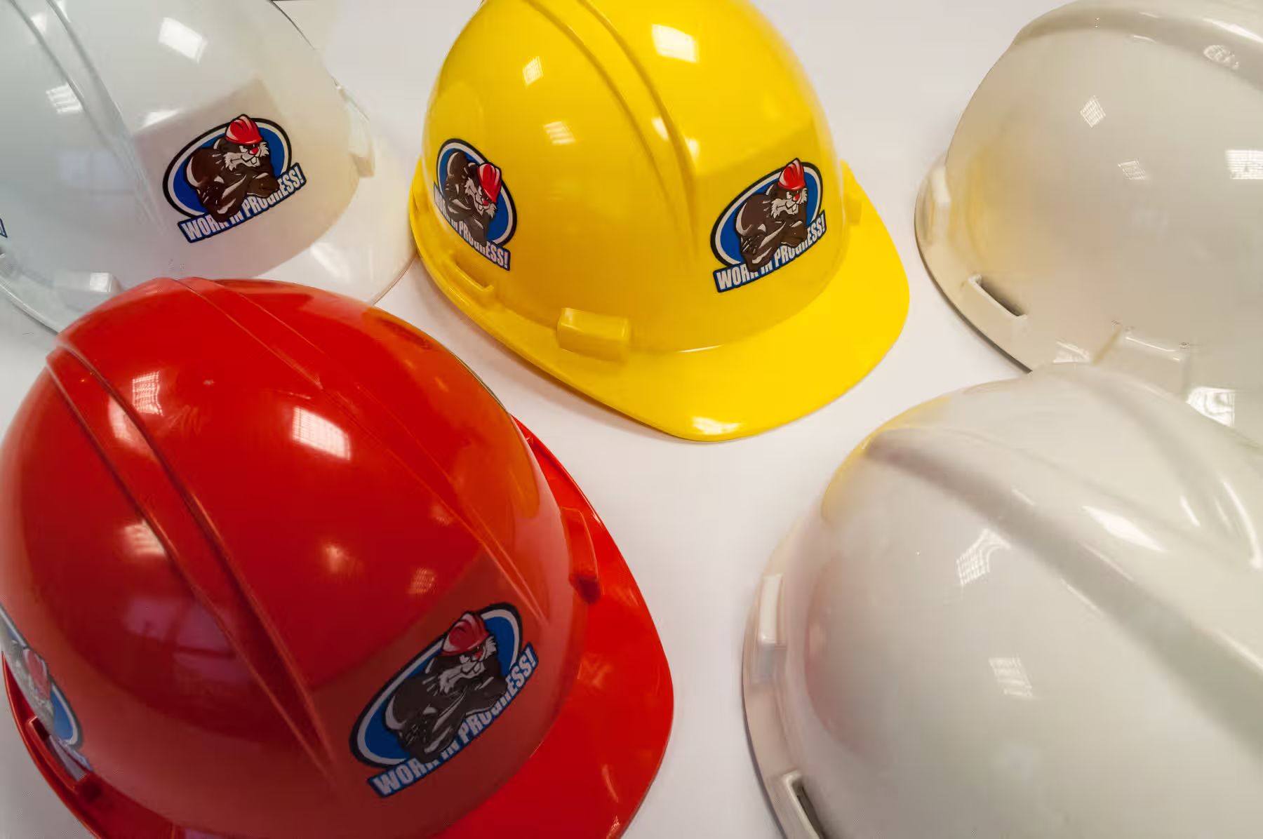 The application of the month: July, work helmets